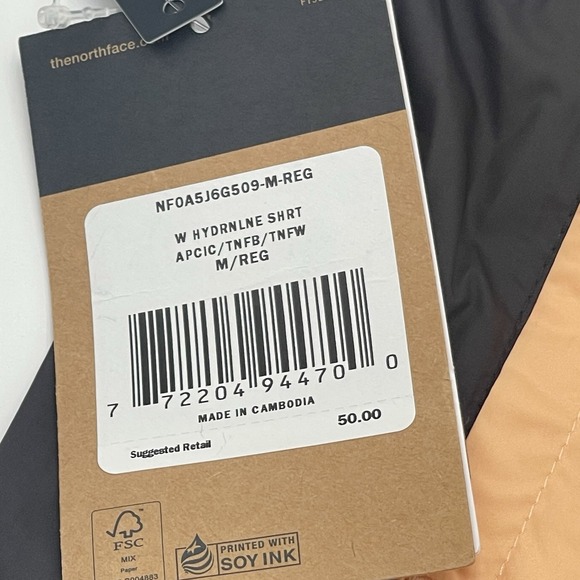 THE NORTH FACE WINDWALL HYDRENALINE Women Medium Mesh Lined 2.5" Shorts Orange - Picture 3 of 7